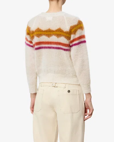 Isabel Marant Étoile Monette Pullover In Ecru