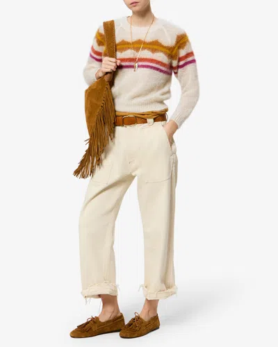 Isabel Marant Étoile Monette Pullover In Ecru