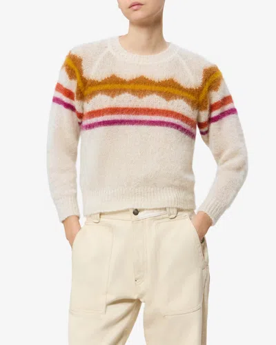 Isabel Marant Étoile Monette Pullover In Ecru