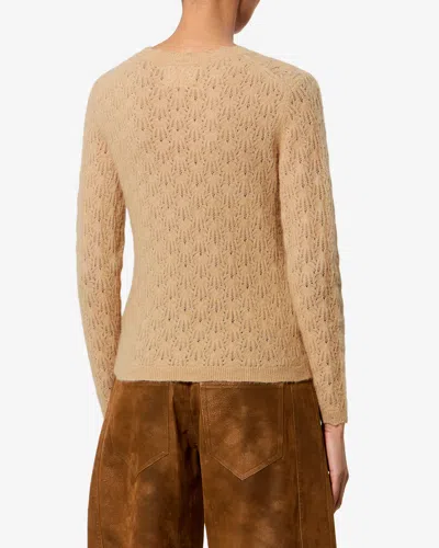 Isabel Marant Étoile Obeline Pullover In Camel