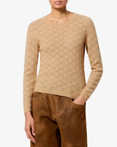 Isabel Marant Étoile Obeline Pullover In Camel