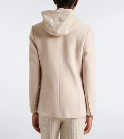 Eleventy Wool Jacket In Beige