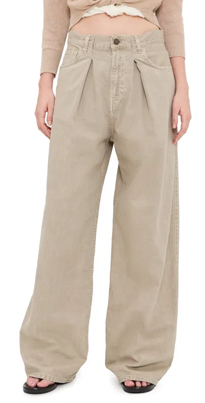 Haikure Candy Twill 45 Jeans Doeskin In Doeskin