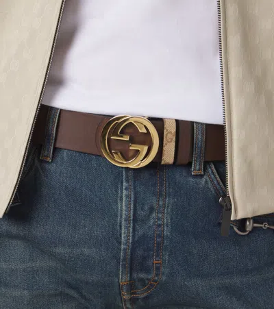 GG帆布正反两用腰带