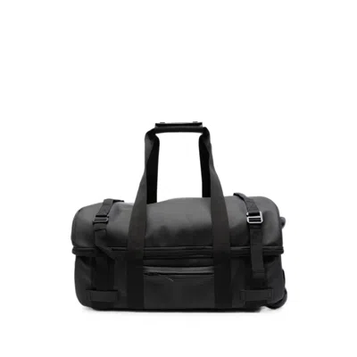 Rains Texel Logo-embossed Luggage In Black