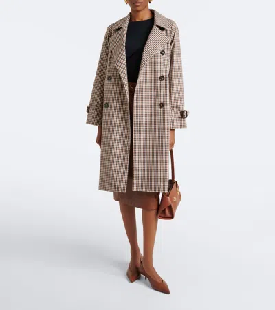 Max Mara Leather Pumps In Brown