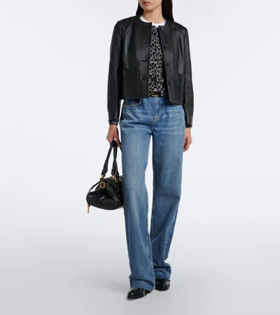 OPHELIE LEATHER JACKET