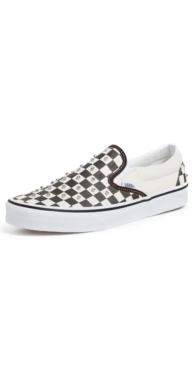 Vans Classic Slip On Sneakers Rhinestone Demitasse In Rhinestone Demitasse