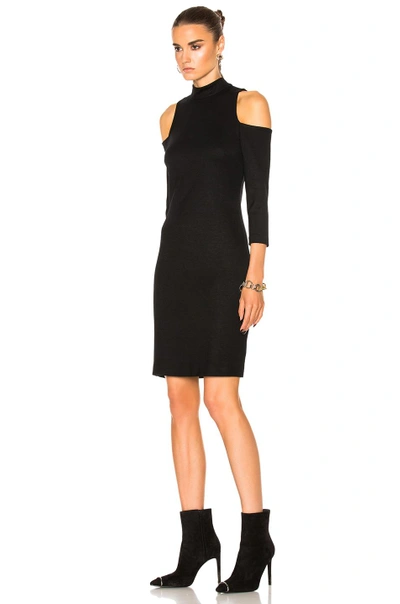 Shop L Agence Nico Dress In Black