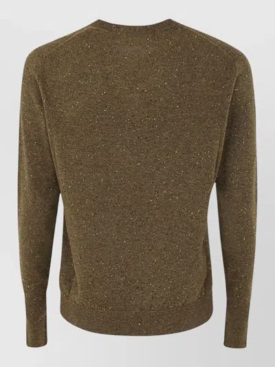 Ballantyne V Neck Pullover With Diamonds