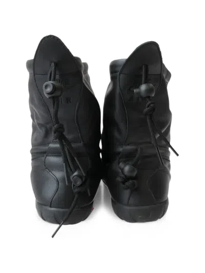Comme Des Garçons 에어 추카 모크 앵클 부츠 In Black