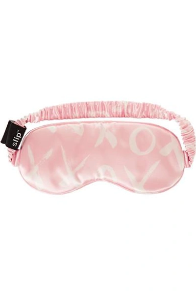 Shop Slip Queen Printed Silk Eye Mask