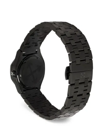 Off-white 더스트 애로우 베젤 30mm 시계 In Black