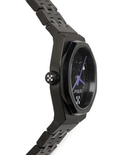 Off-white 더스트 애로우 베젤 30mm 시계 In Black