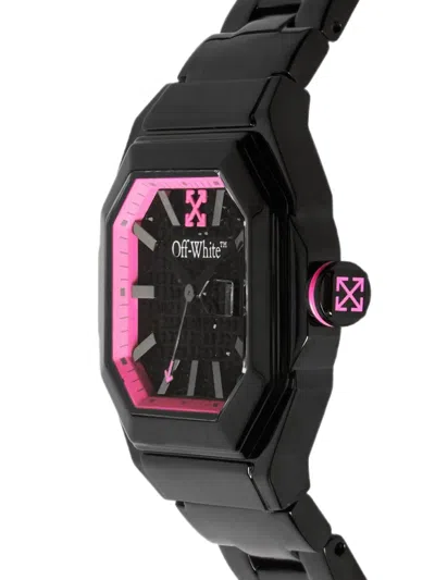 Off-white 시프트 40mm 시계 In Black