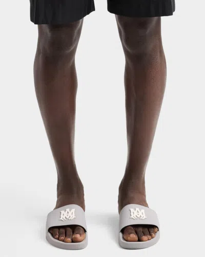 Amiri Ma Logo Pool Slides In Multi