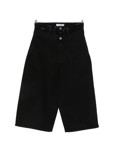 WIDE-LEG CROPPED JEANS