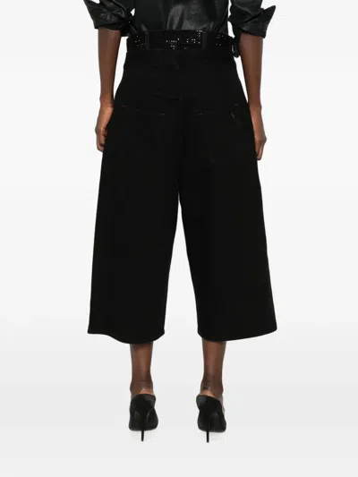 WIDE-LEG CROPPED JEANS