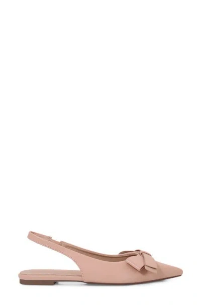 Berness Cinnamon Bow Slingback Flat