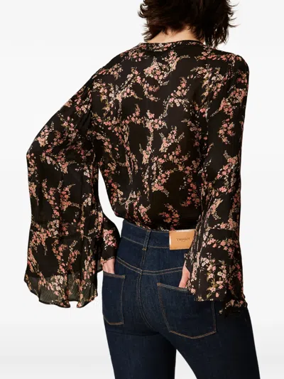 Twinset Patterned Shirts In Brown
