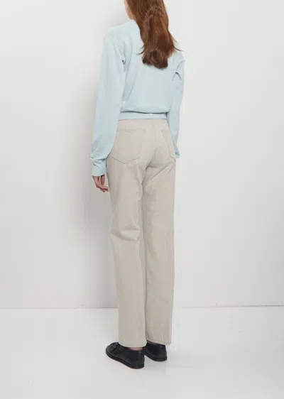 Auralee High Twist Light Sweat Pullover In Blue