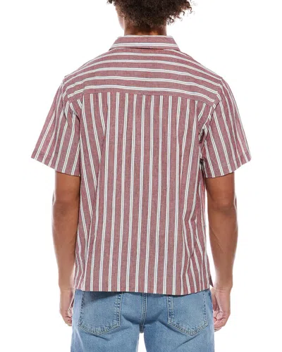 Sovereign Code Stripe Shirt In Pink