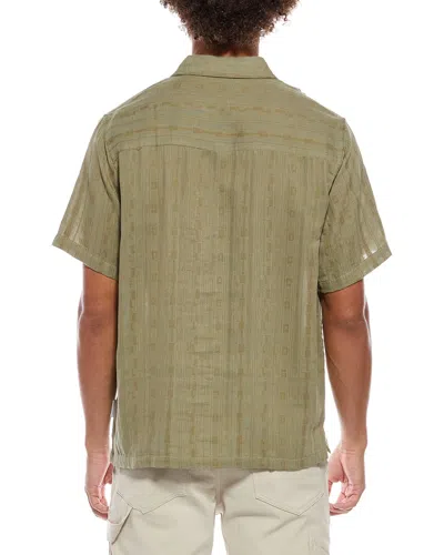 Sovereign Code Stripe Shirt In Green