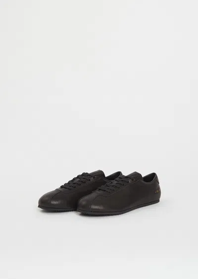Common Projects Leather Driving Shoe In Black
