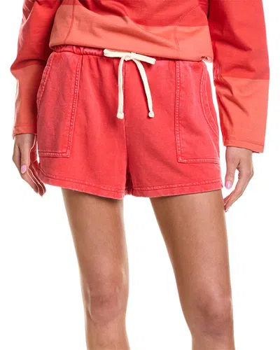 Rd Style Cecile French Terry Pull-on Short In Red