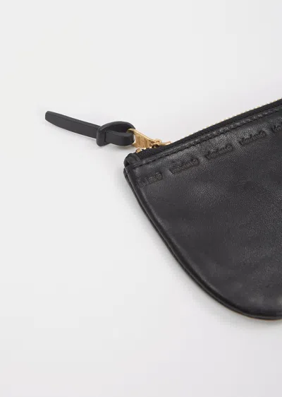 Visvim Leather Wallet In Black