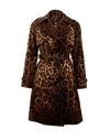 DOLCE & GABBANA Leopard Trench