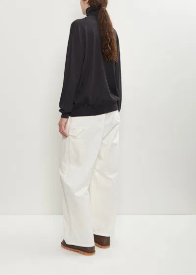 Sofie D'hoore Maffei Wool Turtleneck Pullover In Gray