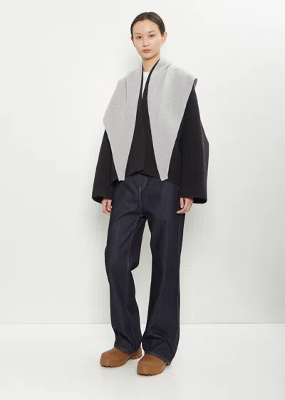 Sofie D'hoore Marc Triangle Scarf In Gray