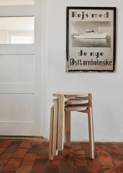 Skagerak Nomad Stool In Brown