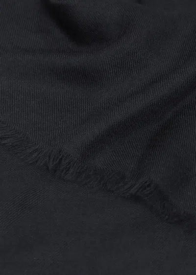 Denis Colomb Nuage Cashmere Shawl In Black