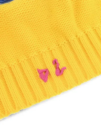 Dsquared2 Logo-embroidered Beanie Hat In Multi
