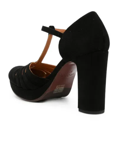 Chie Mihara Openwork High Heels In Black