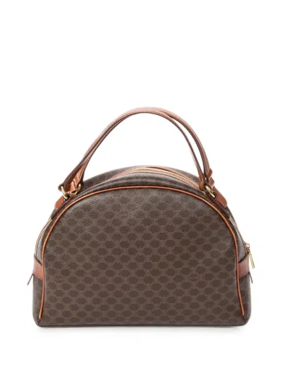 Pre-owned Celine Dome Patterned Tote Bag In Brown