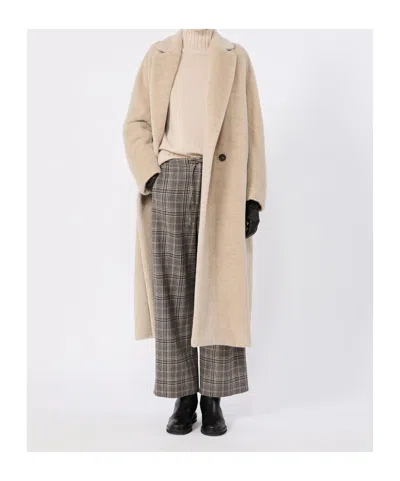 Max Mara Virgin Wool-cashmere Sweater In White