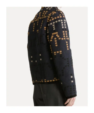 Forte Forte Samarcanda Jacquard Jacket Notte In Blue