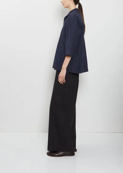 Labo.art Olivia Technical Cotton Pulla Jacket In Blue