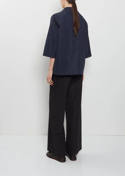 Labo.art Olivia Technical Cotton Pulla Jacket In Blue