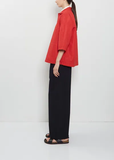 Labo.art Olivia Technical Cotton Pulla Jacket In Orange