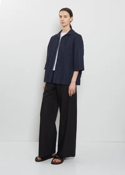 Labo.art Olivia Technical Cotton Pulla Jacket In Blue