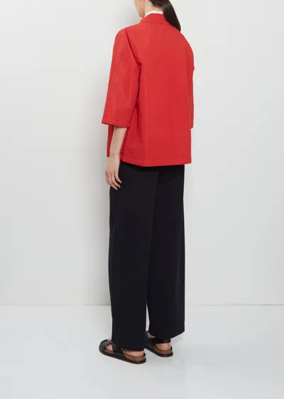 Labo.art Olivia Technical Cotton Pulla Jacket In Orange