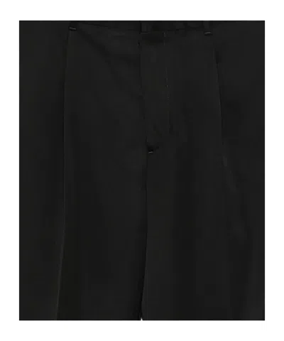 Lardini Pleated Tailored Trousers In Black