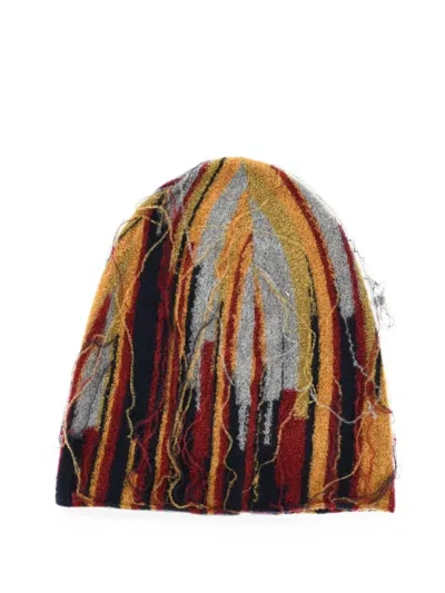Dsquared2 Logo-patch Beanie Hat In Multi