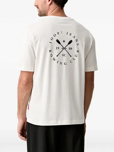 Joop Logo-print T-shirt In White