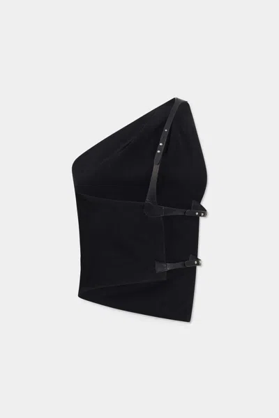 Dsquared2 Chic Night Top In Black