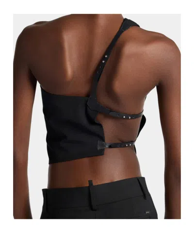 Dsquared2 Chic Night Top In Black